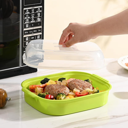 Fox Run Microwave Vegetable Steamer, 8" x 10.5" x 4" Steamer For Microwave