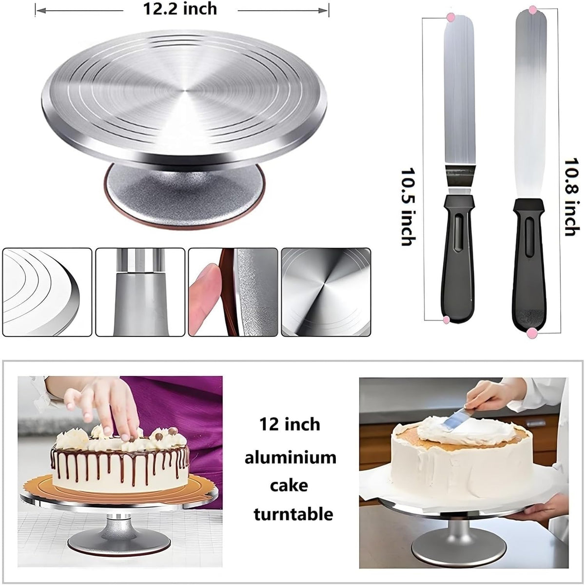 Cake Decorating Kit, 357 Pcs Baking Supplies