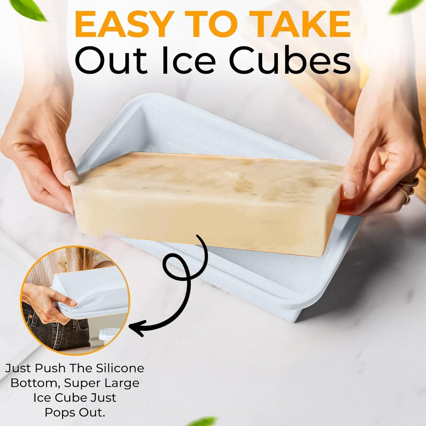 (2 Pack) Large Silicone Freezer Containers For Soup, Pasta Sauce, Leftovers, Broth & More - 6 Cup Reusable BPA Free Non Plastic Food Storage Freezing Ice Trays With Lids & Measurement Lines