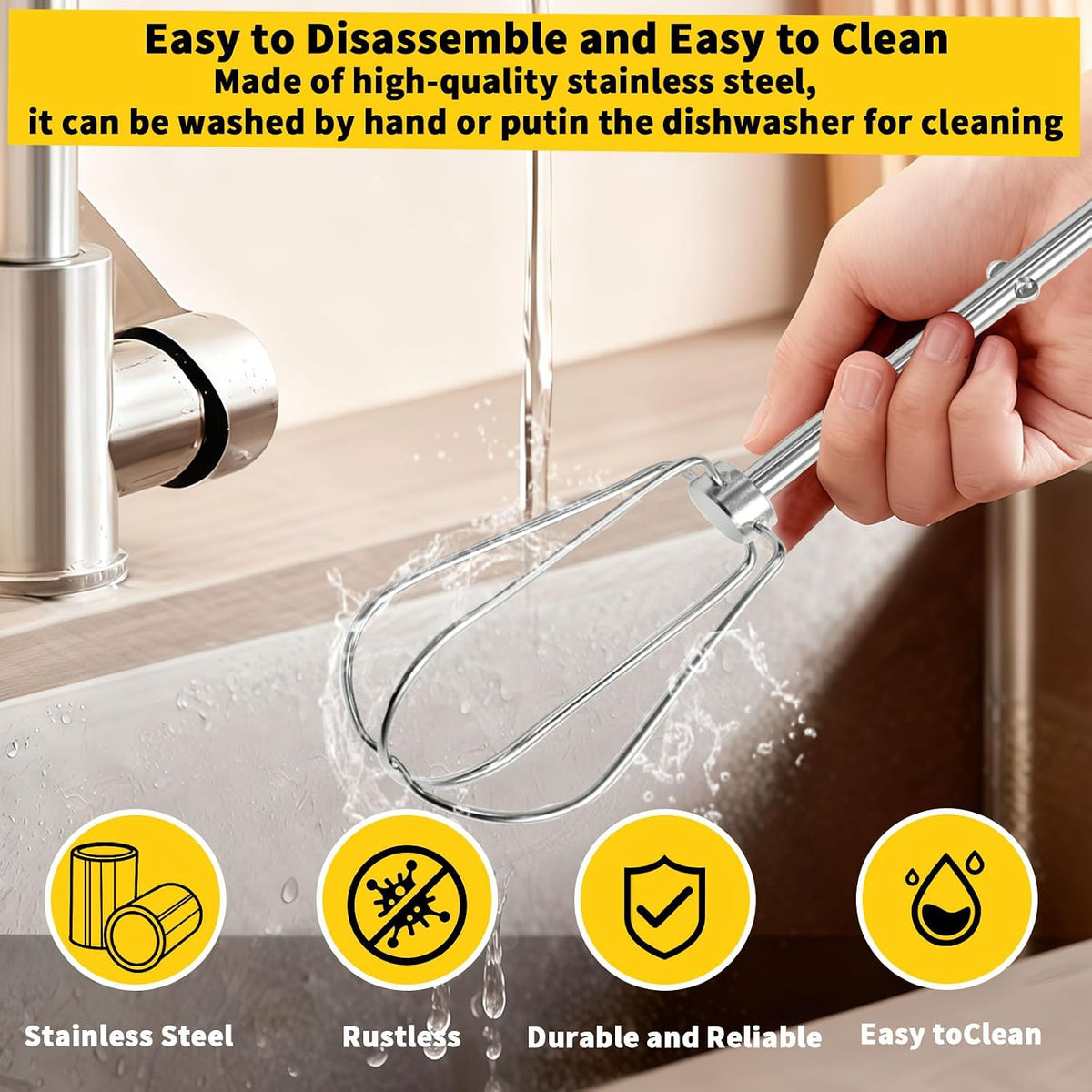 Hand Mixer Beater Attachments for KitchenAid