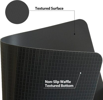 WK Flexible Plastic Cutting Boards for Kitchen, Cutting Board Mats Set of 5, Nonslip Cutting Board for Meat, Thin Cutting Sheets with Hole, Dishwasher Safe, BPA Free, 14.5x11.5"