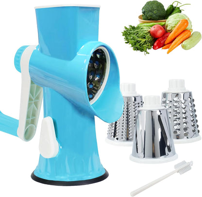 Rotary Cheese Grater with Handle-Versatile Cheese Grater