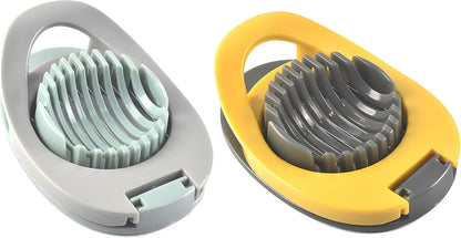 Egg Slicer, 2-Pack Stainless Steel Wire for Eggs & Fruits