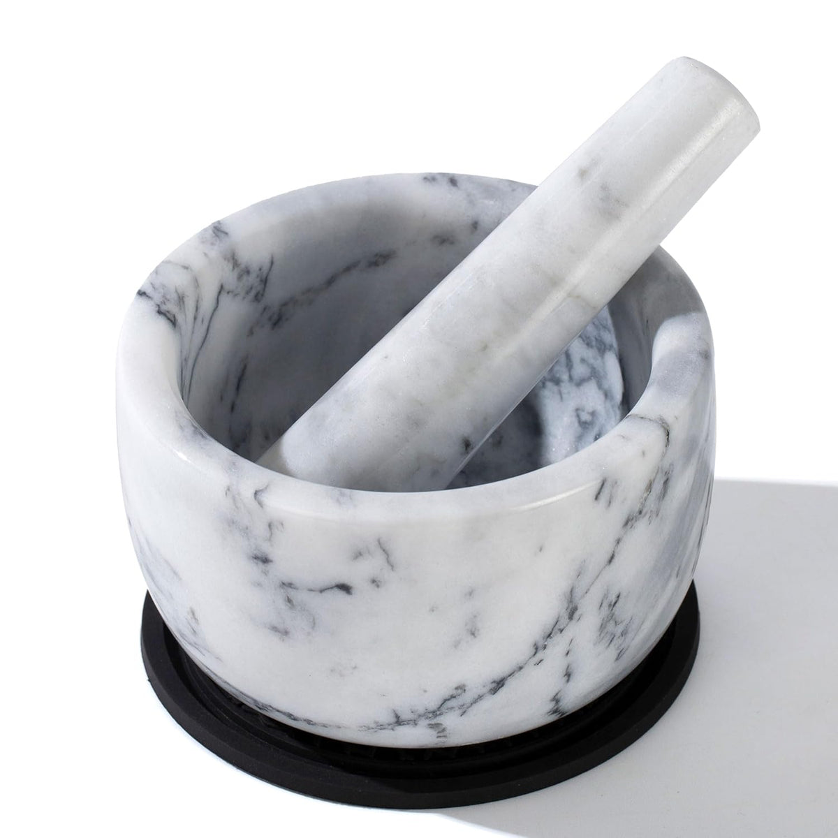 Pill Crusher, Mini Marble and Pestle Set, Pill Crusher Grinder Fine Powder, Arthritic Hands Pill Grinder