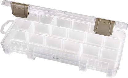 ArtBin Large Solutions Box Clear Art & Craft Organizer with Dividers - Plastic Storage Case for Convenient and Versatile Storage - Ideal for Various Craft Supplies