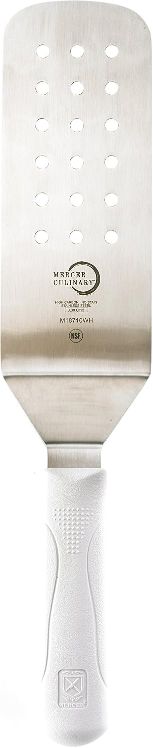 Mercer Culinary Millennia Bench Scraper, 5 7/8 Inch X 3 1/2 Inch Blade, Black Handle
