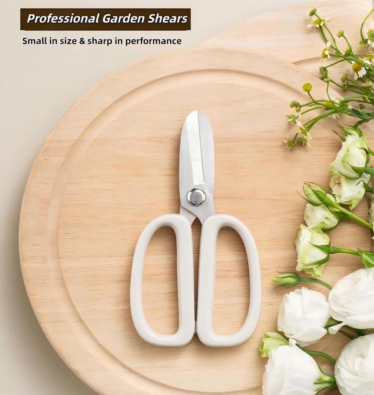 Garden Scissors Flower Shears for Plants, Pruning and Trimming