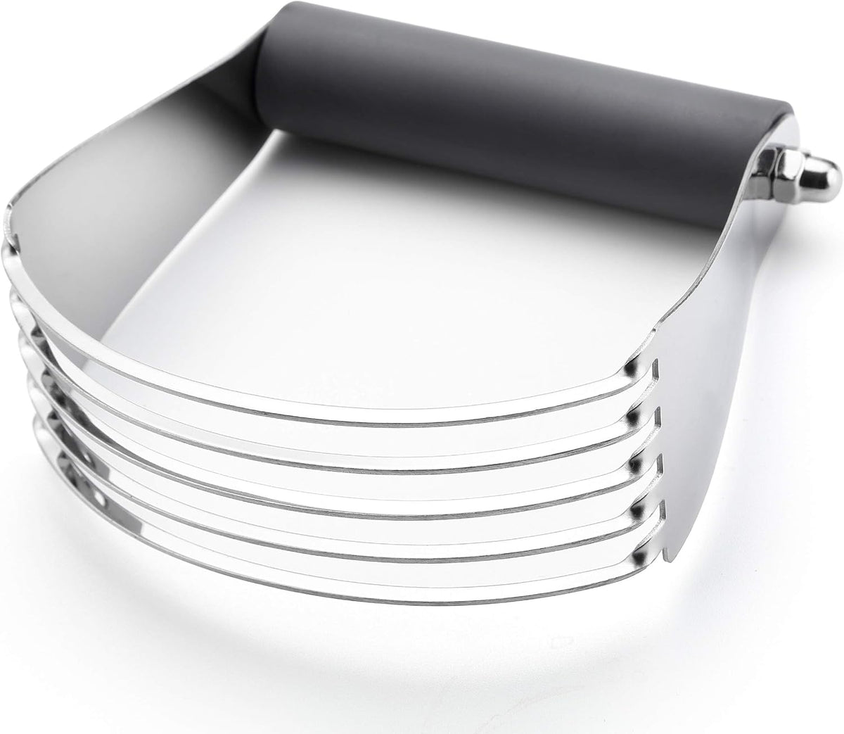 Spring Chef Large Dough Blender For Baking - Durable Pastry Blender - Black