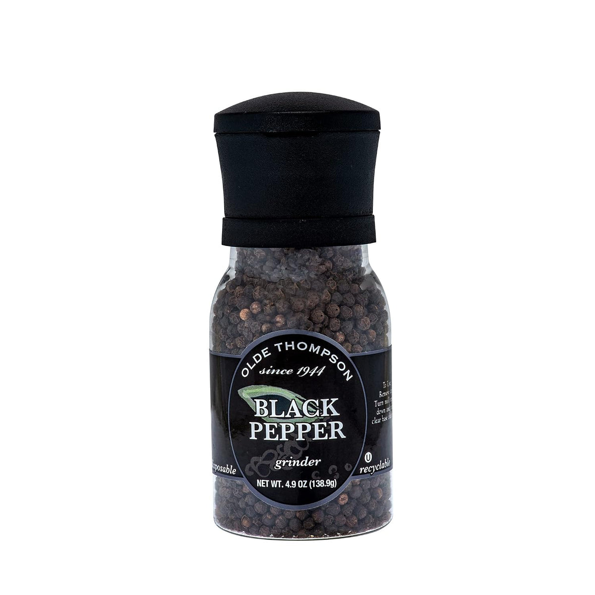 Olde Thompson Himalayan Pink Salt Grinder, 10 Ounce