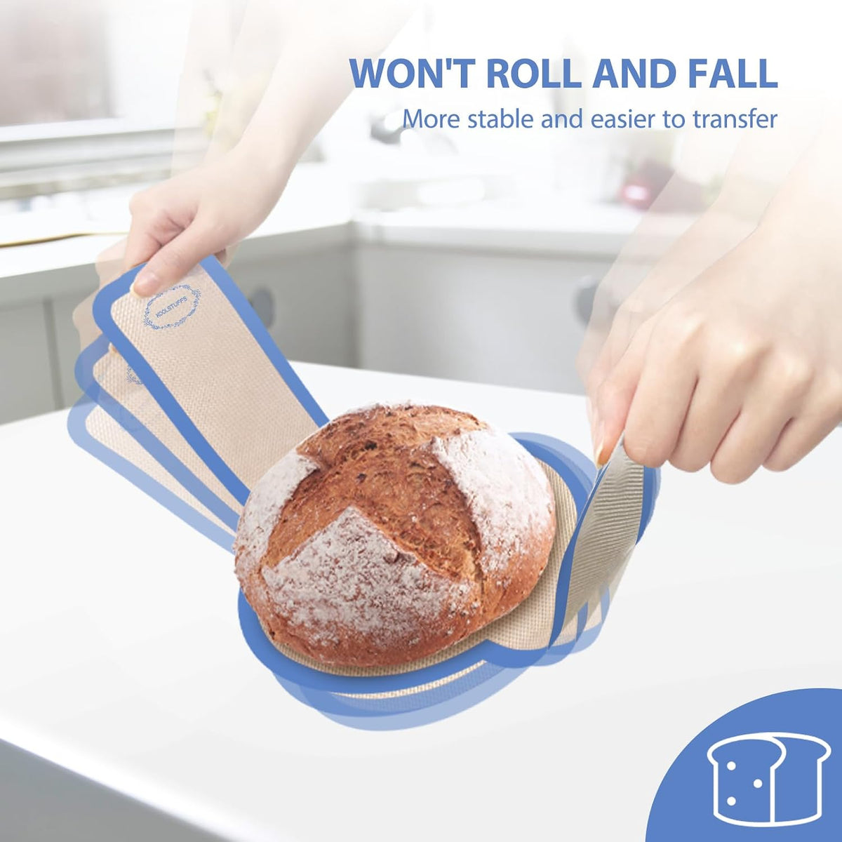 Silicone Baking Mat, Nonstick & Reusable