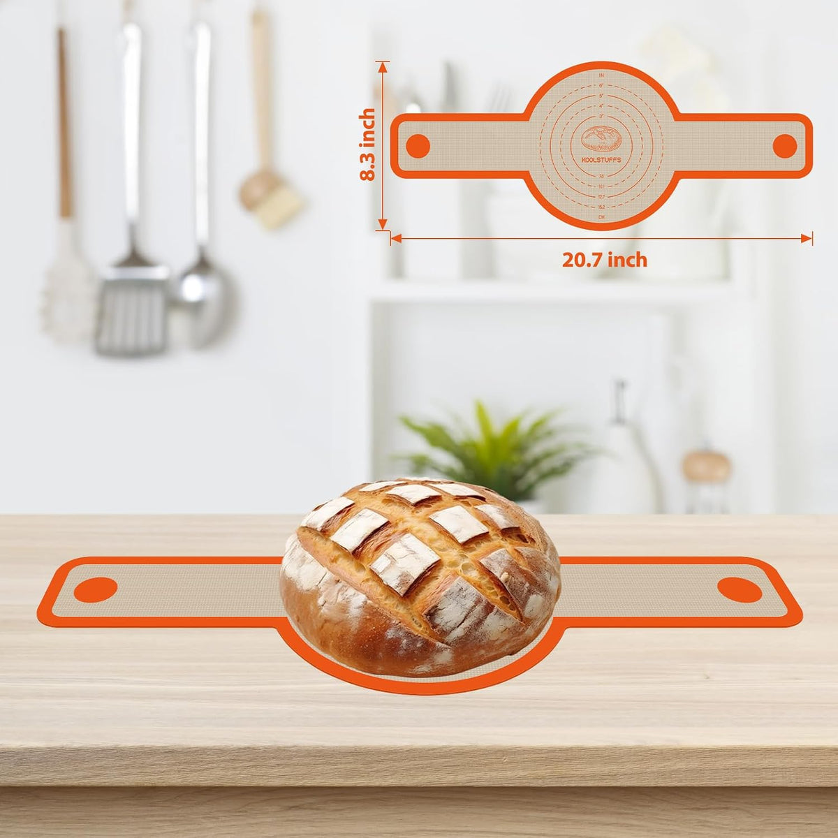 Silicone Baking Mat, Nonstick & Reusable