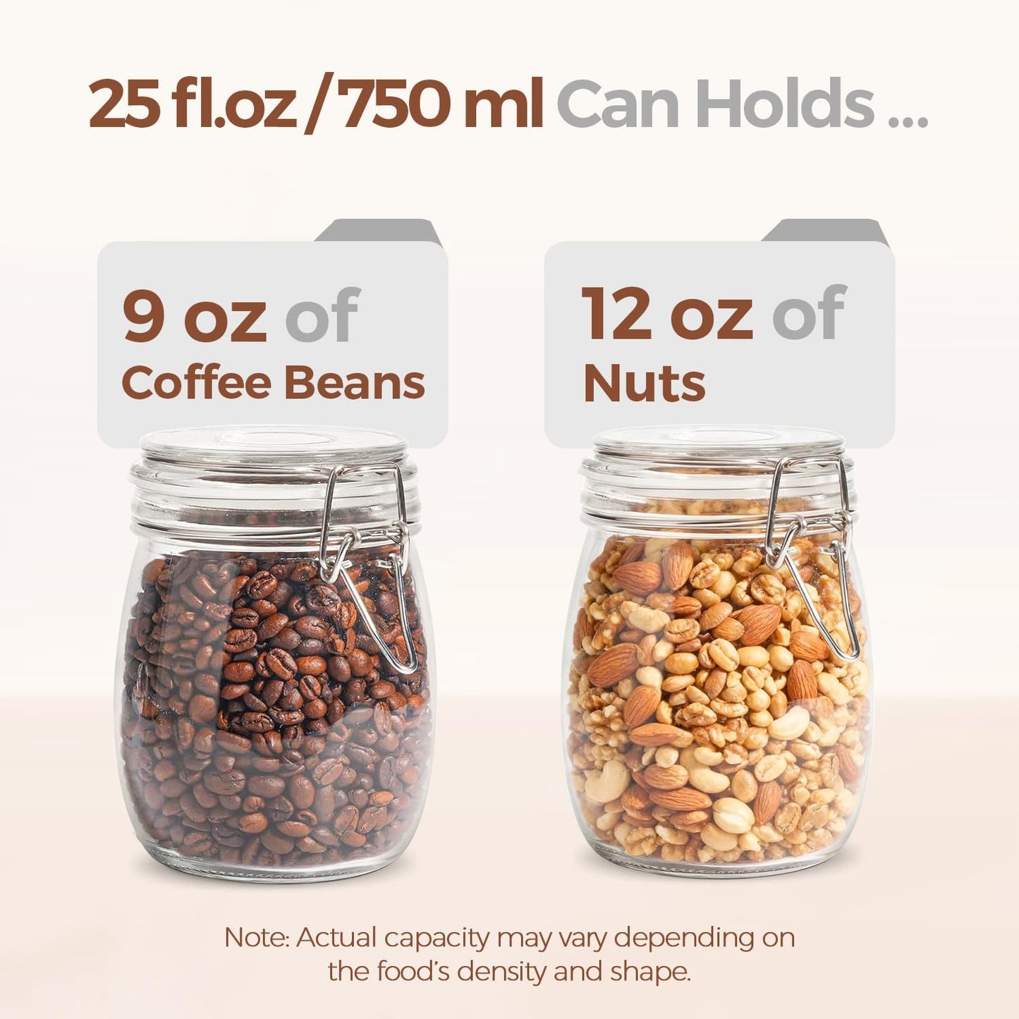 ComSaf Glass Pantry Jars with Airtight Lids 0.7 Gallon 2 Pack Wide Mouth | Flour sugar rice, Sourdough pickling, Pantry organization, Scoop included, Baking supplies, Bulk food storage, Large capacity