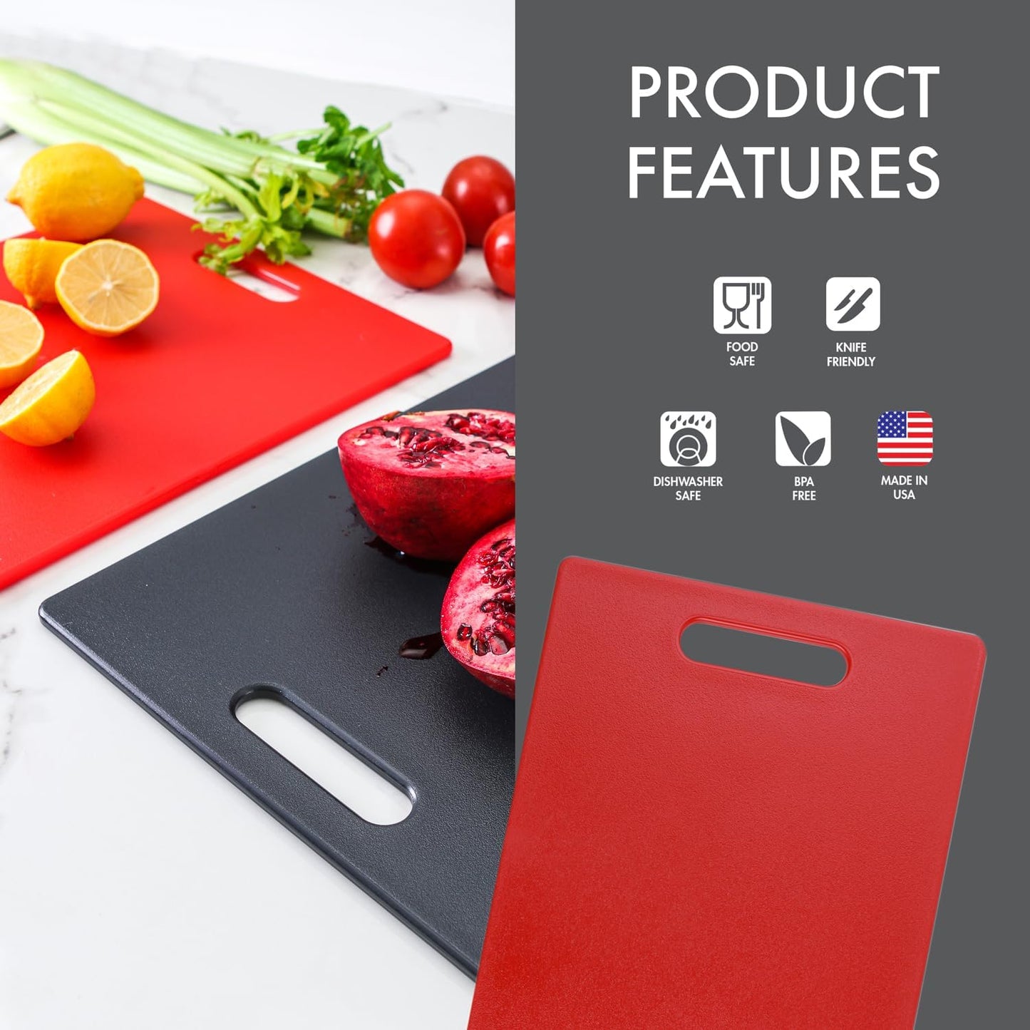 Made from high-density plastic that is conveniently sized at 11x14.5 inches