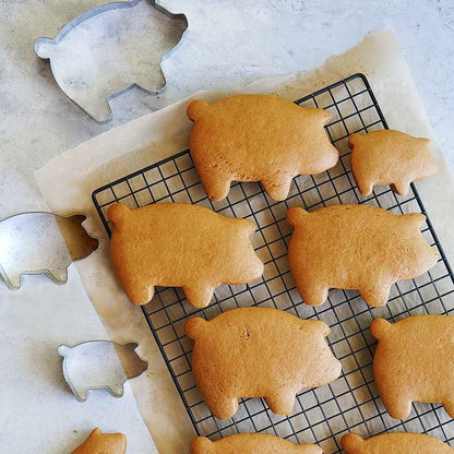 MrCookie 4" Large Christmas Cookie Cutters Set,Thickened Stainless Steel