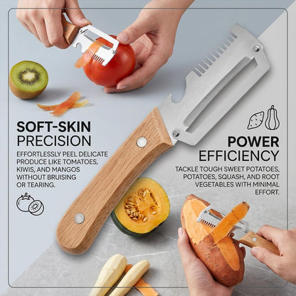 Elite Peeler Julienne Peeler,Elite Vegetable Peeler,Elite Peeler and Shredder,Multifunctional Vegetable Peeler,For Fruit Pumpkin Peeling Potato Carrot Veggie Peeler (2, Style 3)
