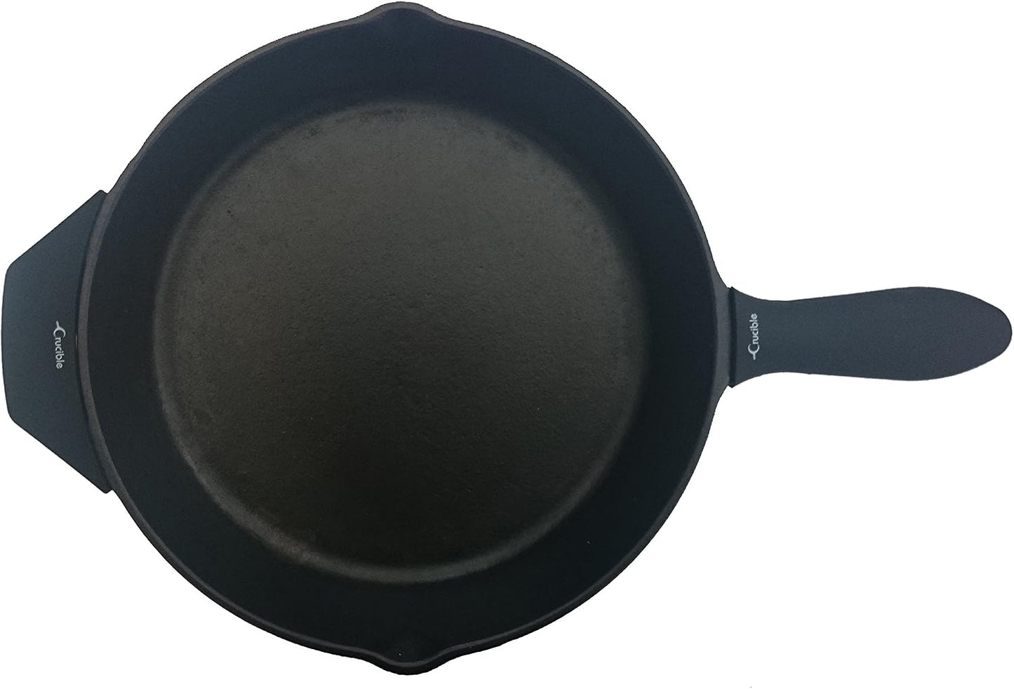 Silicone Hot Handle Holder + Assist Holder, Potholder (2-Pack Mix Red) for Cast Iron Skillets, Pans, Frying Pans & Griddles, Metal and Aluminum Cookware Handles - Sleeve Grip, Handle Cover