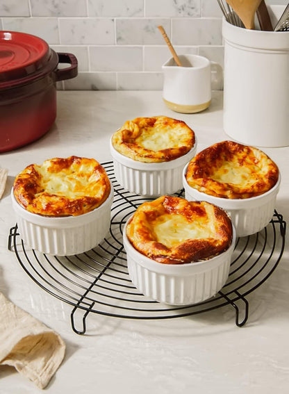 LE TAUCI Sauce Cups 2 OZ, Set of 6, White