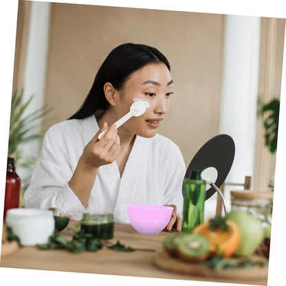 FOMIYES 6pcs Silicone Mask Mixing Bowl Diy Mask Tool Facial Bowl Mixing Tool Kit Silicone Makeup Spa Supplies