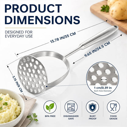 Newness Metal Fish Turner Spatula Stainless Steel for Kitchen Use, Small Griddle Egg Spatula, Flexible, Polished Metal, Corrosion Resistant, Kitchen Slotted Turner with Thin Edge Ideal for Turning,11"
