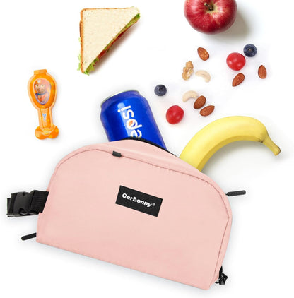 Cerbonny Freezable Cooler Bag for Work/School Travel - Mini Insulated Bag Fit For Yogurt