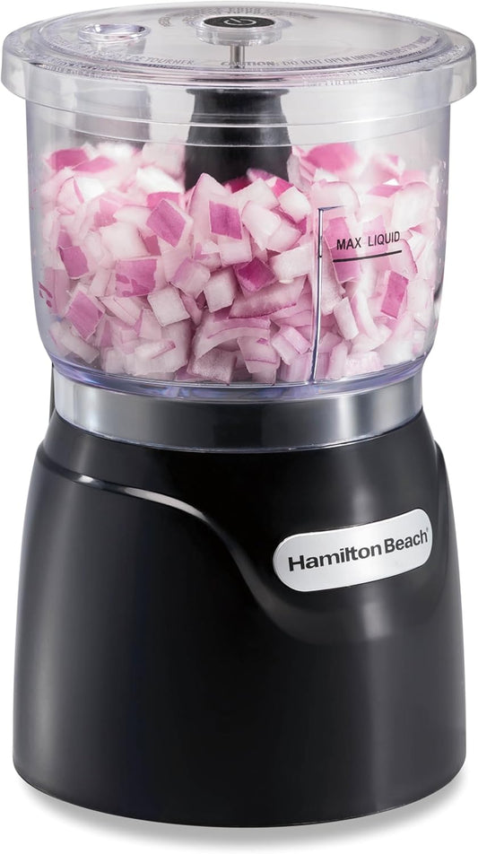 Hamilton Beach 3 Cup Electric Vegetable Chopper & Mini Food Processor