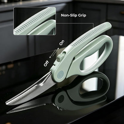 Linoroso Poultry Shears with Magnetic Holder Kitchen Shears Heavy Duty