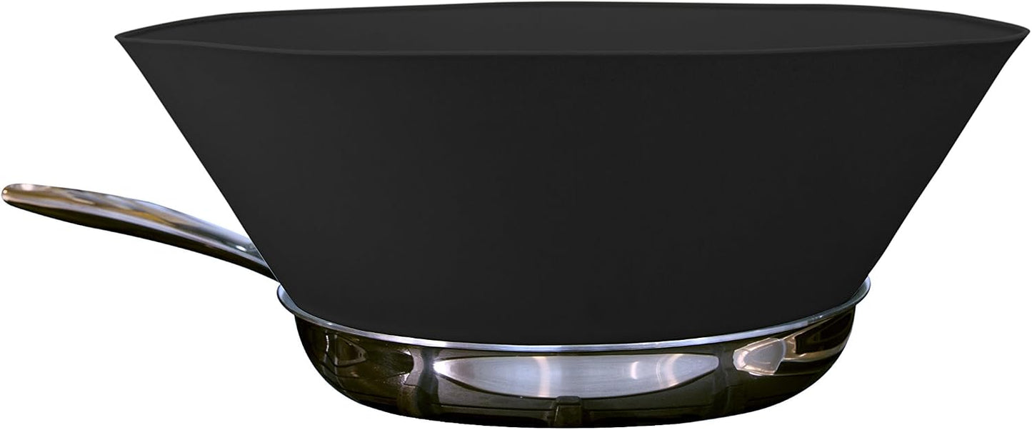 Frywall 11" (Medium-Large) - Ultimate Splatter Protection without Compromises (Black)
