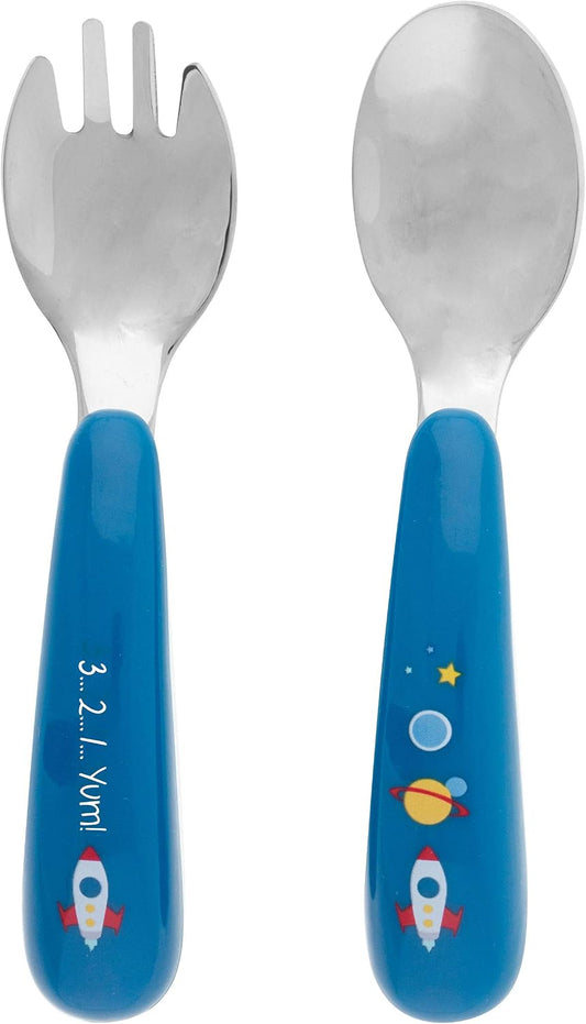 Stephen Joseph Spoon and Fork Sets - SLOTH, os (SJ1211)