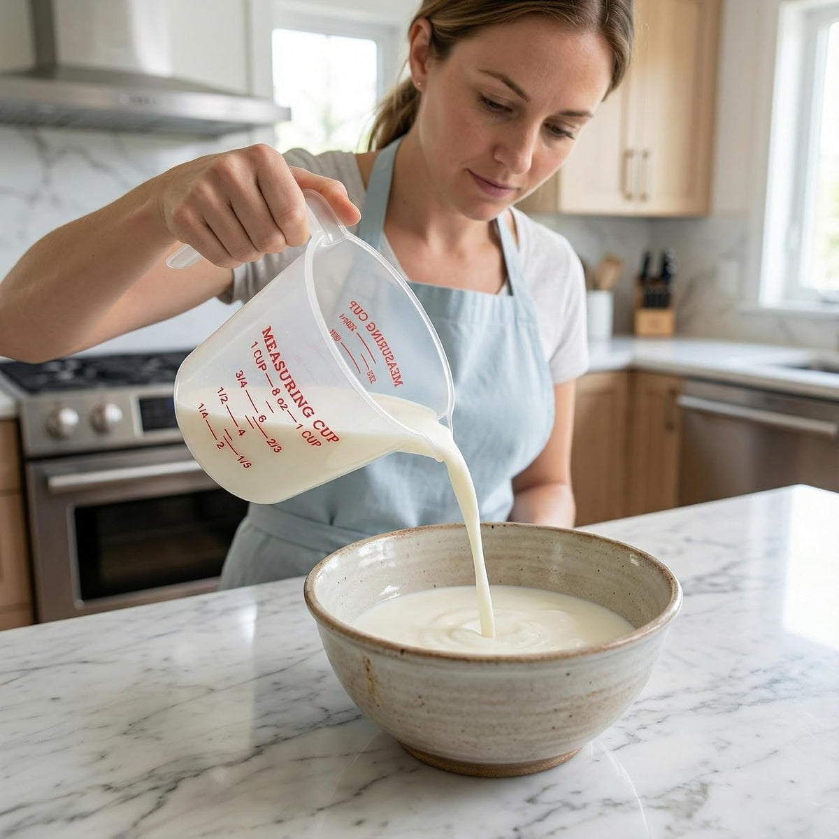 1 Cup/8 Oz Plastic Measuring Cups With Spout And Handle
