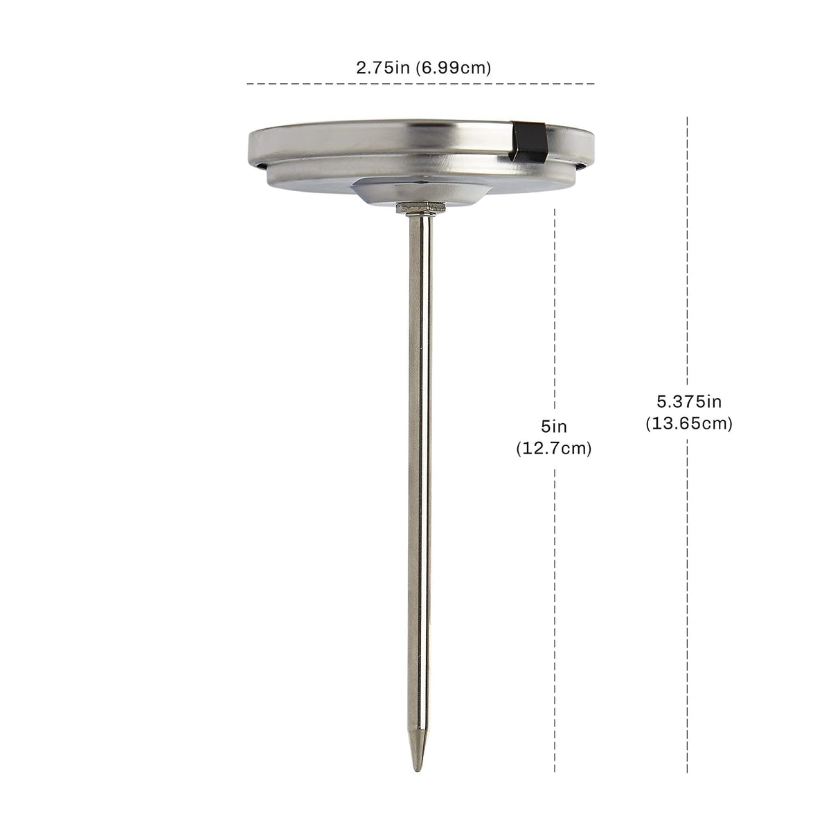 CDN Ovenproof Meat Thermometer | NSF® Certified | ProAccurate® | 1.75" Dial | For Oven & Grill Cooking | Durable Stainless Stem | Fast & Accurate Readings | IRM190