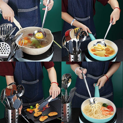 Stainless Steel Spatulas, Berglander Slotted Turner, Metal Turner For Cooking, Kitchen For Nonstick Cookware, Barbecue Spatulas, Dishwasher Safe, Easy to Clean