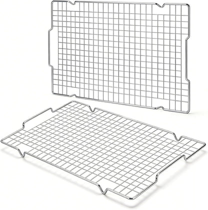 HULISEN Cooling Rack, 16 x 10 Inch Nonstick Baking Rack with Handles