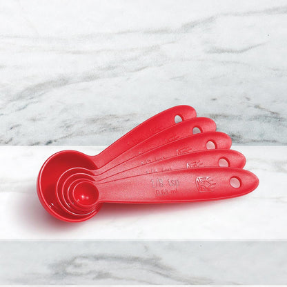 King Arthur Baking Company Spice Measuring Spoons, 18/8 Stainless Steel, 7-Piece Set, Precision Measures, For Baking And Cooking