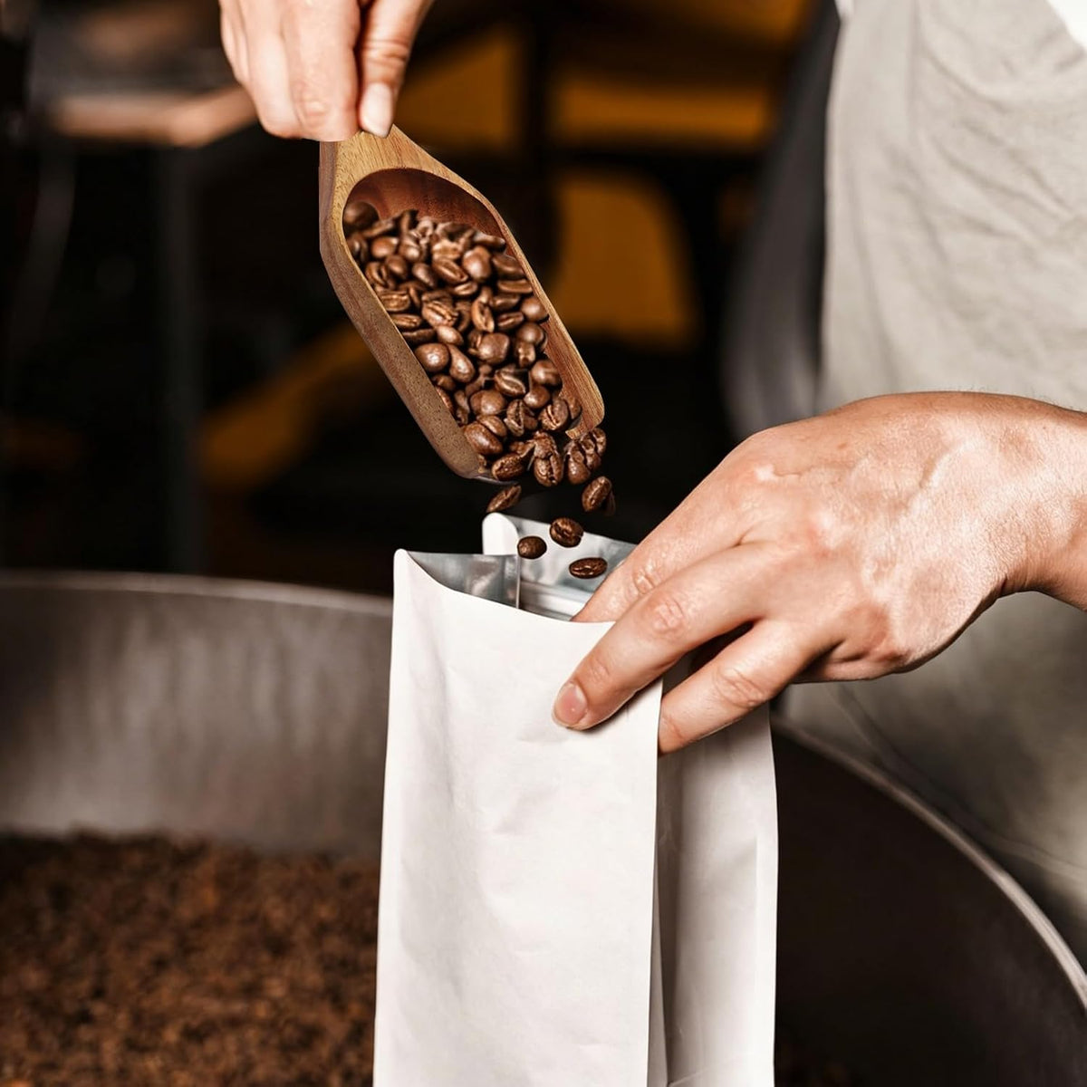 Wooden Coffee Scoop, 6.3 Inch