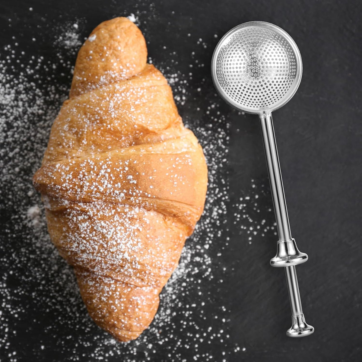 Sugar Shaker, Powdered Sugar Dispenser Duster