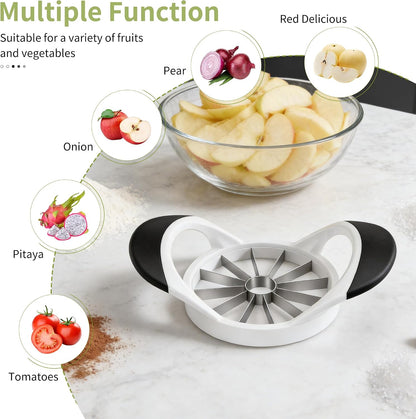 -BINGBING- Apple Cutter, 4.72 Inch Apple Corer - Apple Slicer Tool