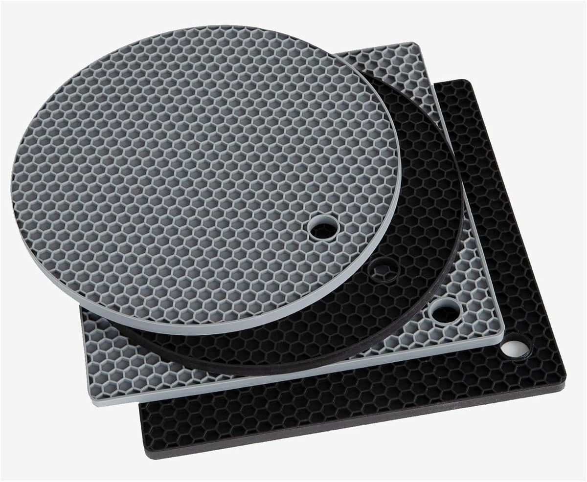 Joyhalo 4 Pack Trivets for Hot Dishes