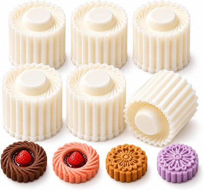2027 New Thickened Creative Double-Ended Pastry Mooncake Cookie Molds