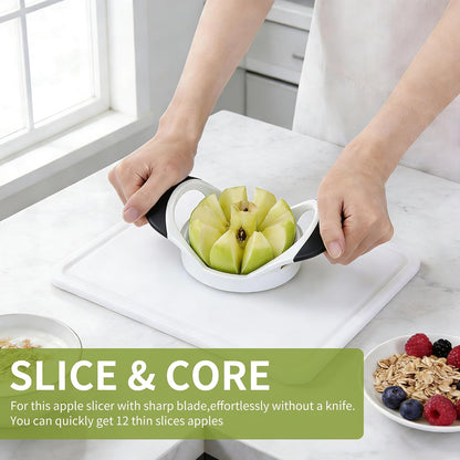 -BINGBING- Apple Cutter, 4.72 Inch Apple Corer - Apple Slicer Tool