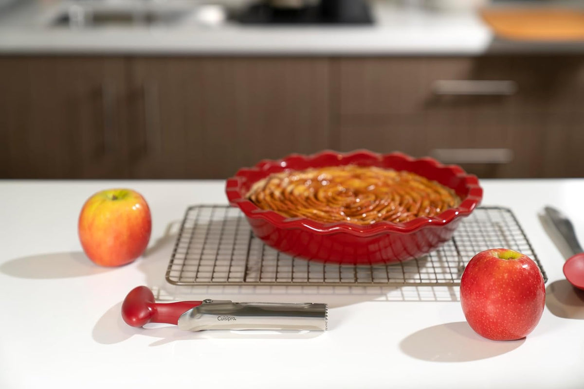 CUISIPRO Apple Corer, red