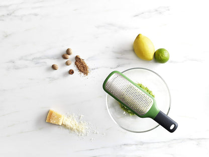 Joseph Joseph 2-in-1 Mini Grater & Slicer – Compact Kitchen Tool with Sharp Stainless Steel Blades
