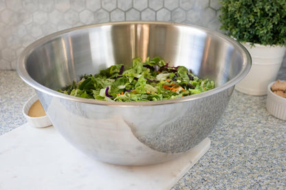 Fox Run Stainless Steel Small Mixing Bowl, 7.25 x 7.25 x 3.75 inches, Metallic