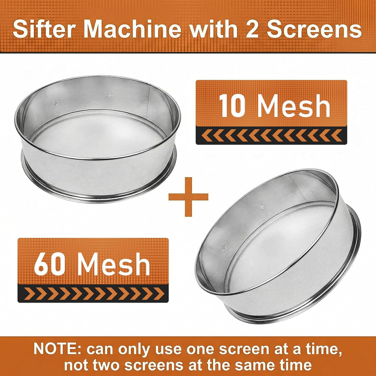 Sidasu Automatic Vibrating Sieve Shaker–40&60 Mesh Flour Sifter