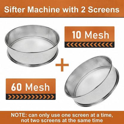 Sidasu Automatic Vibrating Sieve Shaker–40&60 Mesh Flour Sifter