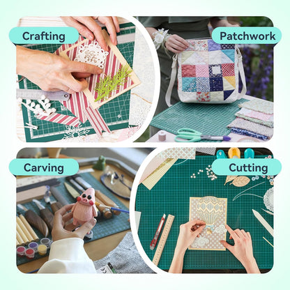 HTVRONT Cutting Mats 12x12, Compatible with Cricut Maker/Explore