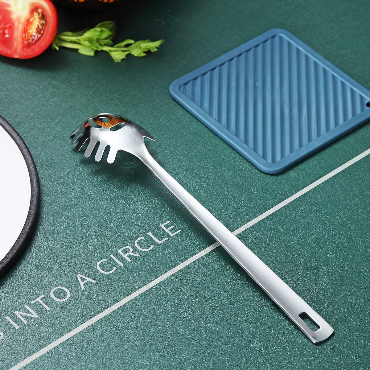 Stainless Steel Spatulas, Berglander Slotted Turner, Metal Turner For Cooking, Kitchen For Nonstick Cookware, Barbecue Spatulas, Dishwasher Safe, Easy to Clean