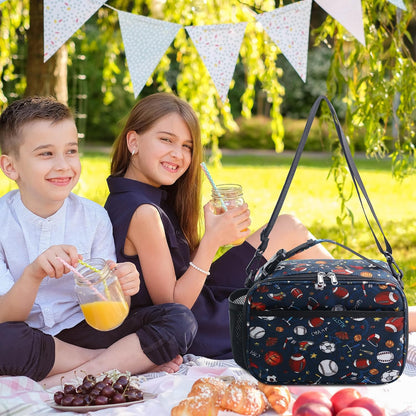 RLGPBON Kids Lunch Bag,Insulated Lunch Box for Girls,Lunch Bag Toddler Teen,School Daycare Cute Travel bags