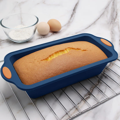 To encounter 2Pack Silicone Muffin Pan with Metal Frame, 12 Cup Regular Size Cupcake Pan, Non-Stick Baking Tray, Food Grade Baking Molds for Oven, Dishwasher Safe