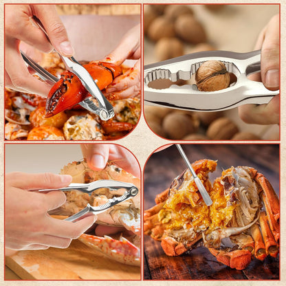 Seafood Boil Party Supplies Crab Crackers and Tools Set
