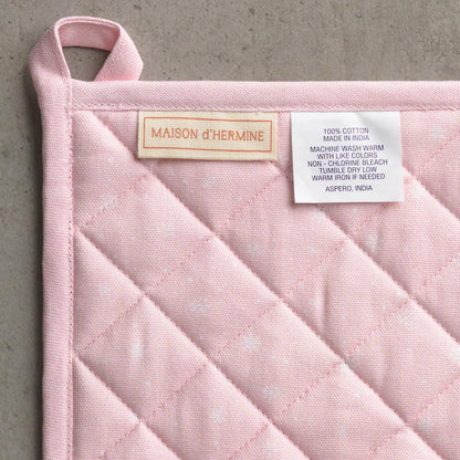 Maison d' Hermine Pot Holders 100% Cotton Potholders (8" x 8") - Colors A